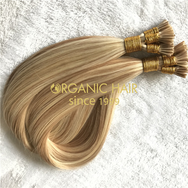 Best human Itip hair extensions piano color 18/60 X191